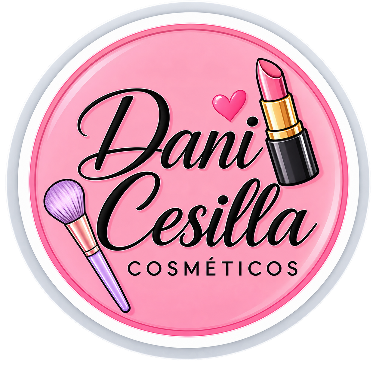 Logotipo de Dani Cesilla Cosméticos